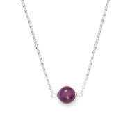 Collier pierre amethyste