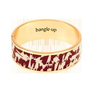Bracelet Jonc Bnagle Up Joy Rouge/Sable