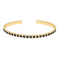 Jonc Bangle Up collection Lumi bleu nuit