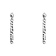 Boucles d'oreilles Les Georgettes Pure argentées
25mm