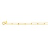 Bracelet maille XXL dorée à l'or fin 24K MAXI PURE - vue V1
