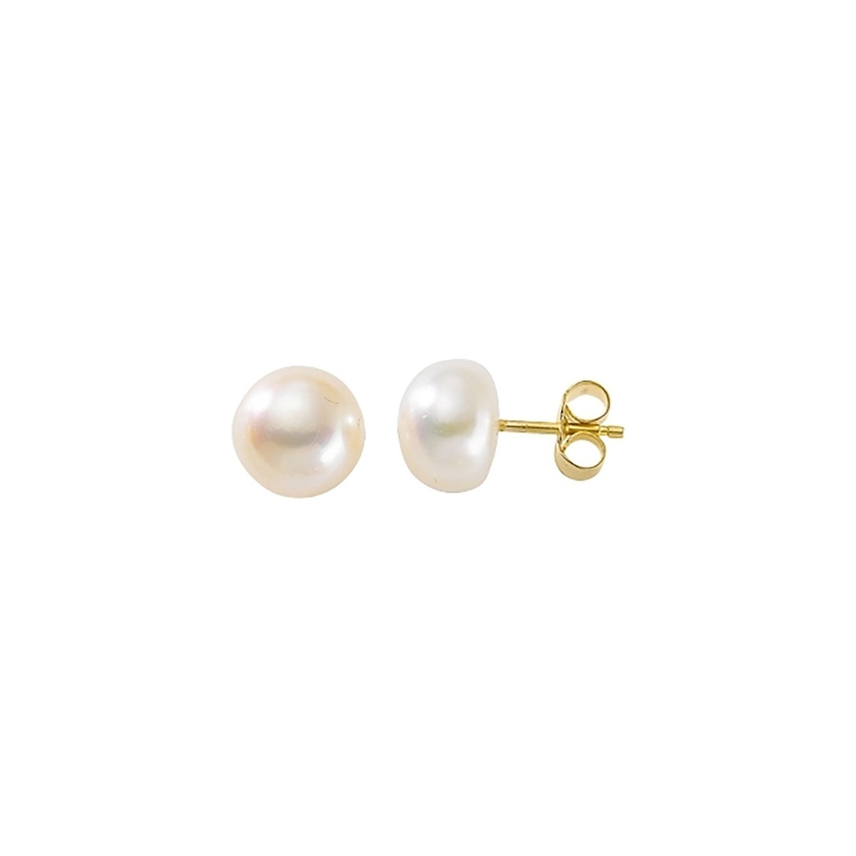 Boucles d'oreilles Brillaxis or perles de culture
8/8,5 mm