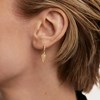 Boucle d'oreille individuelle PdPaola Naoki Quartz_x000D_
rutilé - vue V3