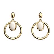 Boucles d'oreilles Les Georgettes Mirage Précieuses
dorées 25mm