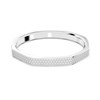 Bracelet Jonc Swarovski Dextera argenté_x000D_
Taille M - vue V1