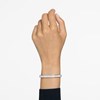 Bracelet Jonc Swarovski Dextera argenté_x000D_
Taille M - vue V4