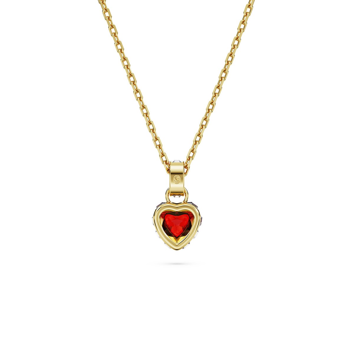 Collier Swarovski Chroma coeur rouge - vue 3