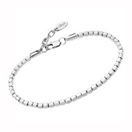 Bracelet Lotus Style cubes acier