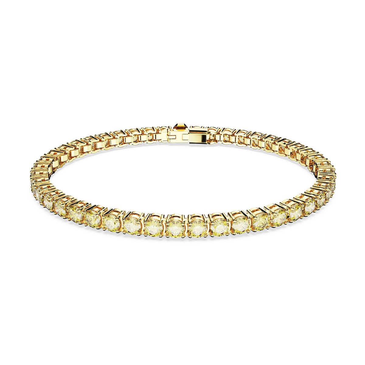 Bracelet Swarovski Matrix Tennis M
placage doré jaune