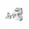 Piercing puce Agatha Minpunta argent 3 oxydes - vue V1