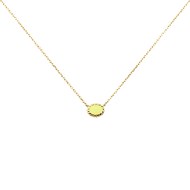 Collier ras de cou réversible Agatha Atma amazonite
