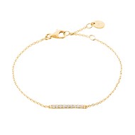 Bracelet souple Agatha Barshine doré