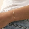 Bracelet souple Agatha Barshine doré - vue V2