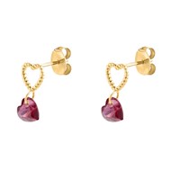 Boucles d'oreilles Agatha Beguin dorées