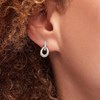 Boucles d'oreilles Agaha Gemini argent - vue V2