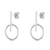 Boucles d'oreilles Agatha Philring argent - vue V1