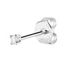 Piercing puce Agatha Mini argent - vue V1