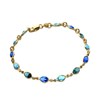 Bracelet Brillaxis plaqué or cristaux multicolores 1
8 cm - vue V1