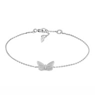 Bracelet Fossil papillon en argent 925