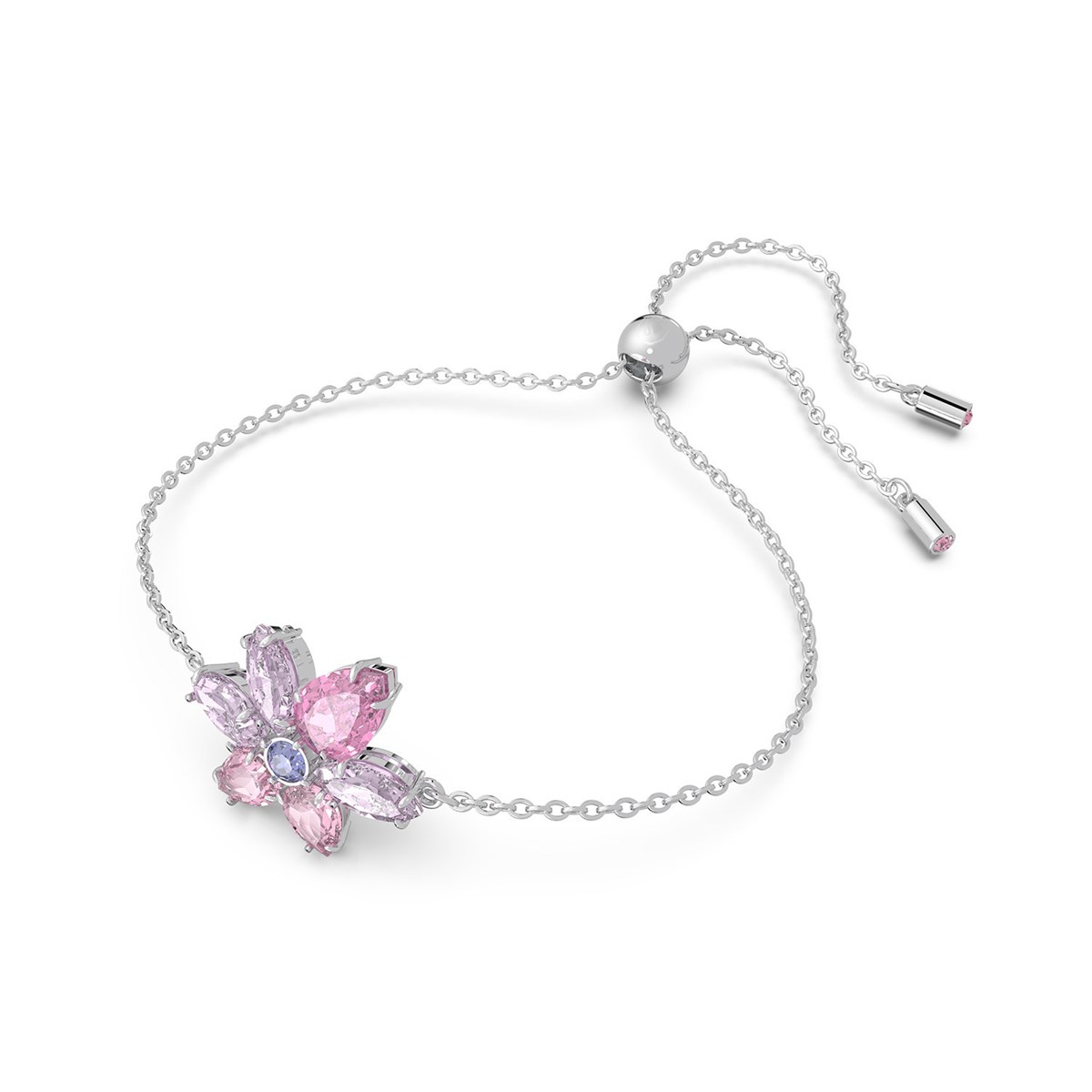 Bracelet Swarovski Gema cristaux roses - vue 2