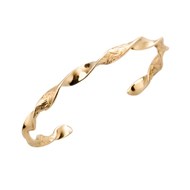 Bracelet Saunier Serpentine Twistée doré