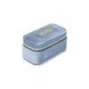 Mini boîte à bijoux velours bleu horizon - vue V2