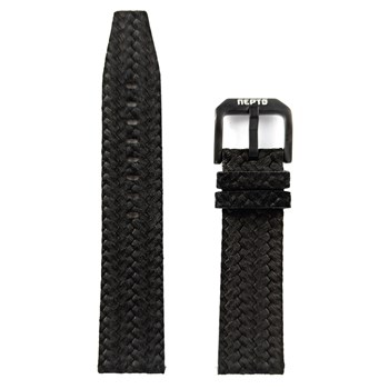 Black Reverso - Cuir Corda Noir