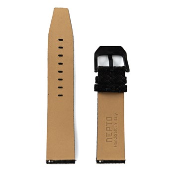 Black Reverso - Cuir Corda Noir