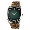 Green Spectra - Cuir Leopard Marron - vue V1