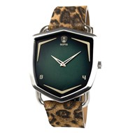 Green Spectra - Cuir Leopard Marron