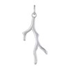 Pendentif Argent 925 Corail - vue V1