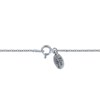Collier Chaine Argent 925 Rhodié Perles Facettées de Tanzanite et Une Perle de Larimar - vue V3