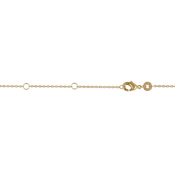 Gold-plated Water Lily Necklace