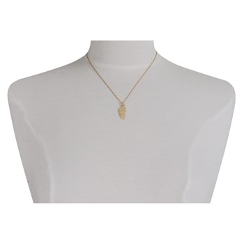 Carte Corse vergulde hanger