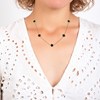 Collier fleurs par SC Bohème en acier inoxydable - vue V2