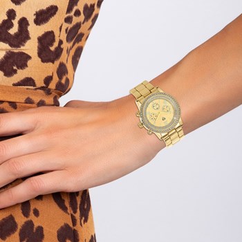 Elegant Mayane horloge versierd met fonkelend SC kristal