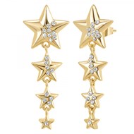 Boucles d'oreilles étoiles SC Bohème ornées de Zirconium