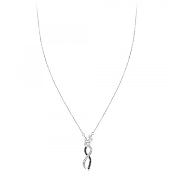 SC Crystal necklace adorned with Zirconium