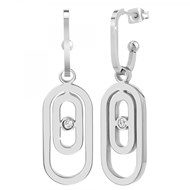 Boucles d'oreilles SC Crystal ornées de Zirconium