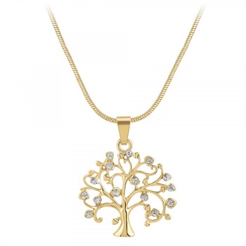 Collier arbre de vie SC Bohème orné de Cristaux scintillants