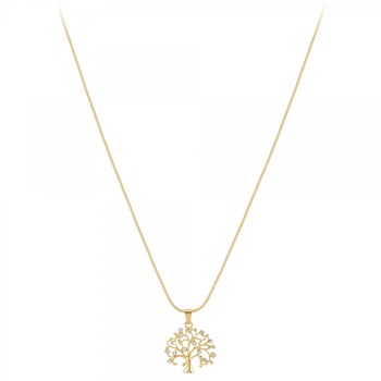 Collier arbre de vie SC Bohème orné de Cristaux scintillants