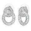 Boucles d'oreilles SC Crystal ornées de Cristaux scintillants - vue V1