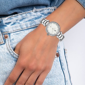 Elegant Annaëlle horloge versierd met fonkelende kristallen van SC Crystal