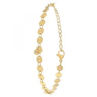 Bracelet grain de café par SC Bohème orné d'un véritable diamant blanc