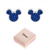 Boucles d'oreilles Disney ornées de Cristaux scintillants - Mickey - vue V1