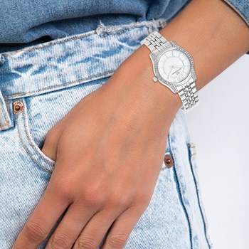 Elegant Celina-horloge versierd met fonkelend SC-kristal