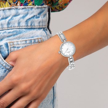 Elegant Liz-horloge versierd met fonkelende kristallen van SC Crystal