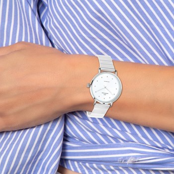 Elegant Neila horloge versierd met sprankelende SC Crystal kristallen