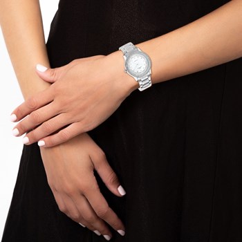 Elegant Andréa horloge versierd met fonkelend SC kristal