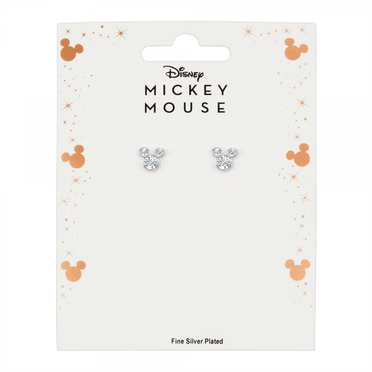 Boucles d'oreilles Disney ornées de Cristaux scintillants -Mickey - vue 2